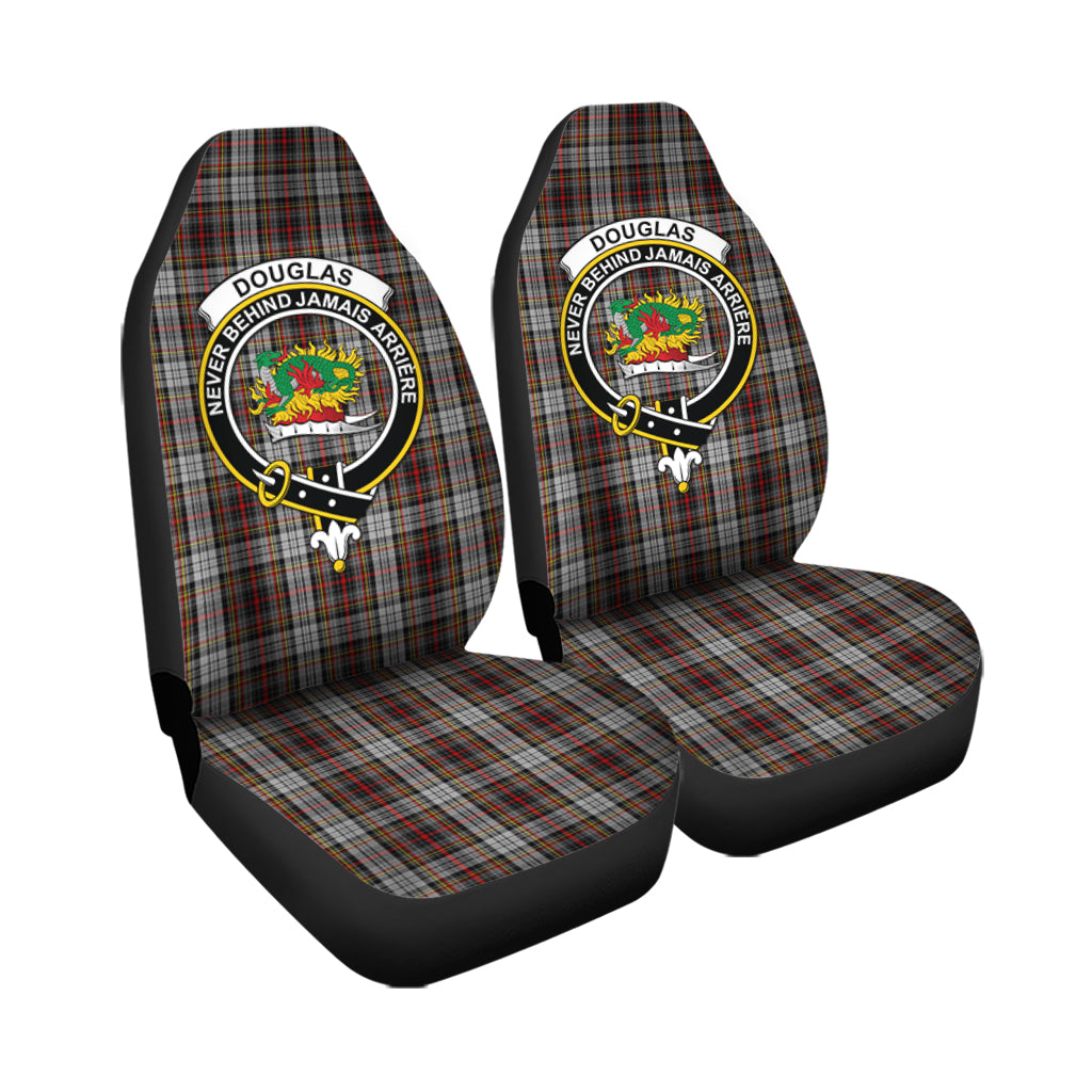 Douglas Ancient Dress Tartan Car Seat Cover with Family Crest - Tartanvibesclothing