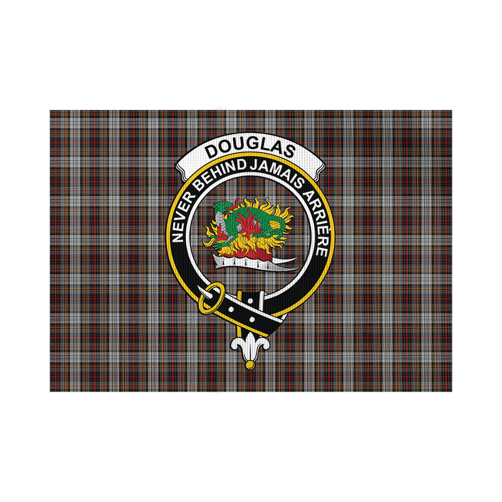 Douglas Ancient Dress Tartan Flag with Family Crest - Tartan Vibes Clothing