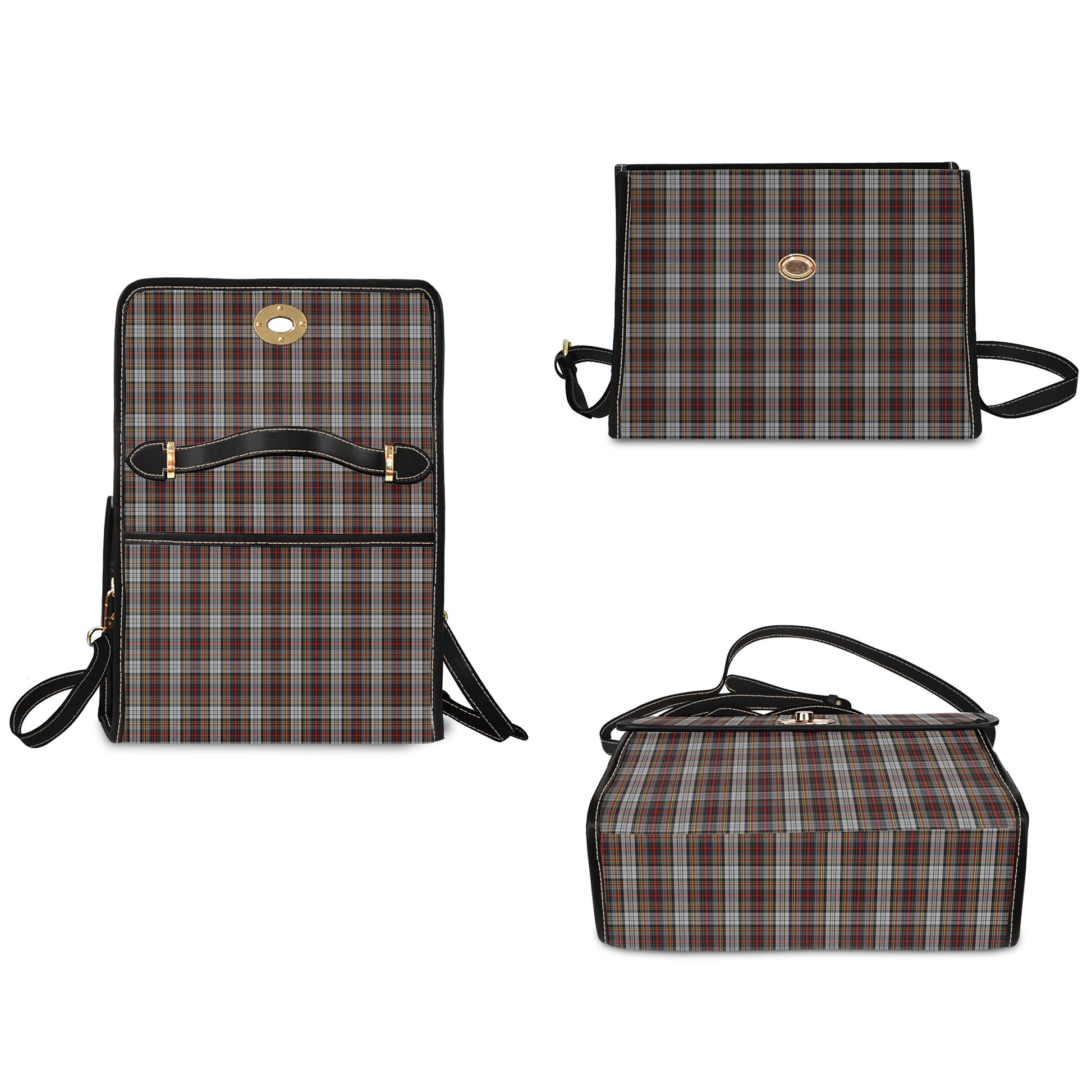 douglas-ancient-dress-tartan-leather-strap-waterproof-canvas-bag