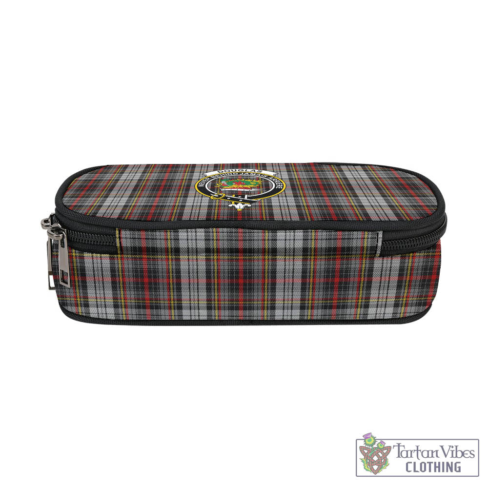 Tartan Vibes Clothing Douglas Ancient Dress Tartan Pen and Pencil Case with Family Crest