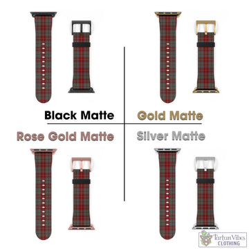 Douglas Ancient Red Tartan Watch Band