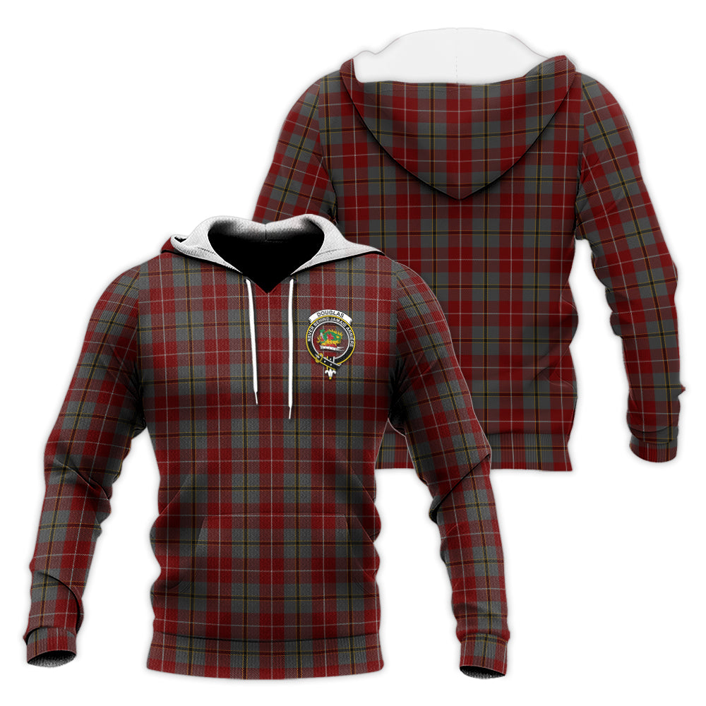 douglas-ancient-red-tartan-knitted-hoodie-with-family-crest