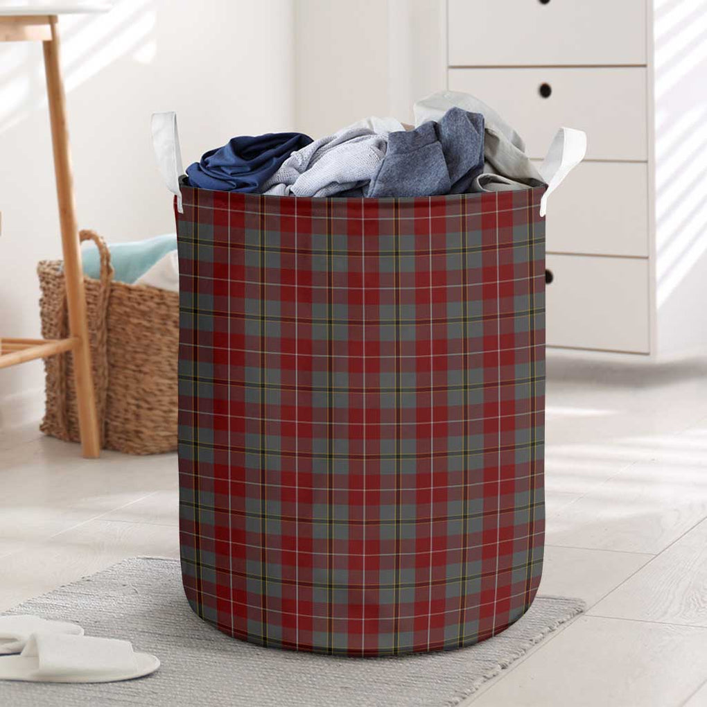 Douglas Ancient Red Tartan Laundry Basket One Size - Tartanvibesclothing Shop