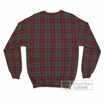 Douglas Ancient Red Tartan Sweatshirt with Family Crest DNA In Me Style