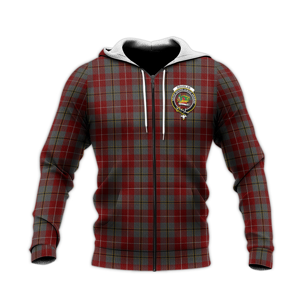 douglas-ancient-red-tartan-knitted-hoodie-with-family-crest