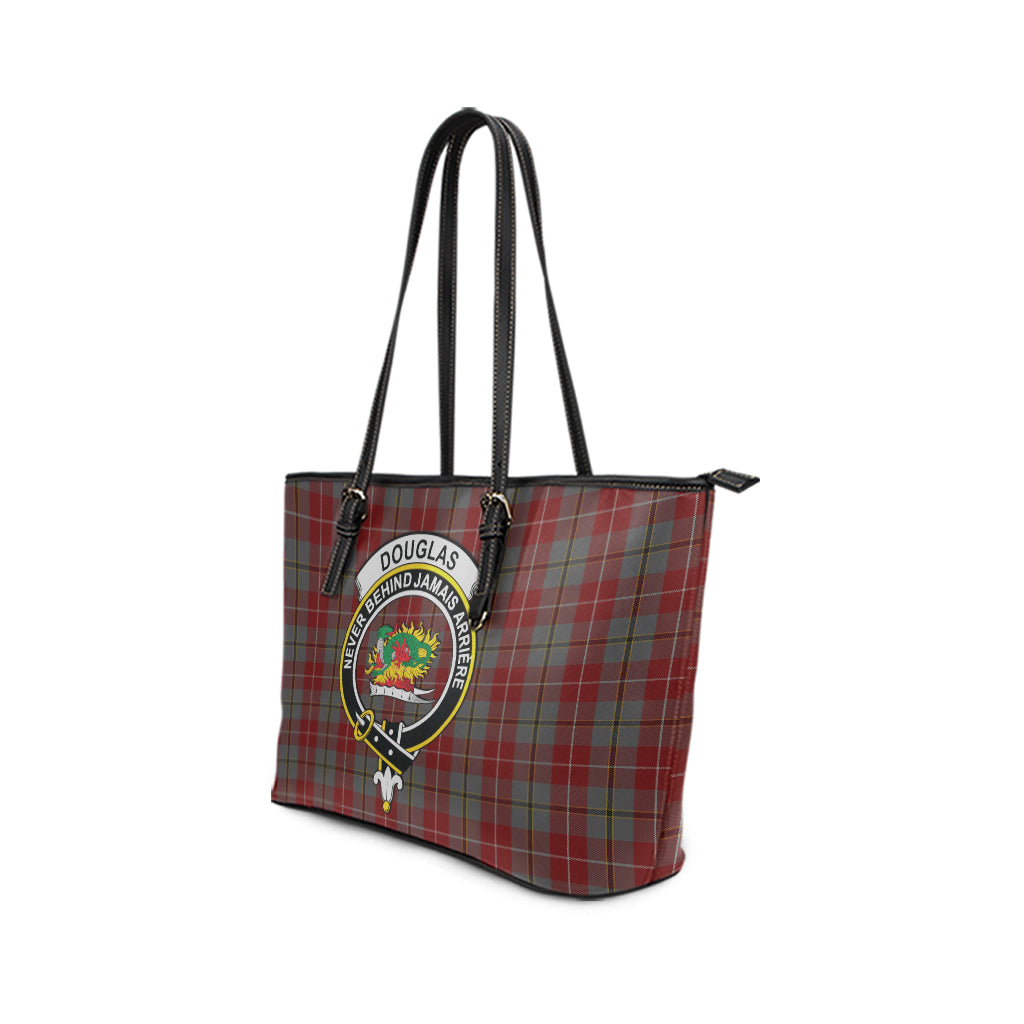 douglas-ancient-red-tartan-leather-tote-bag-with-family-crest