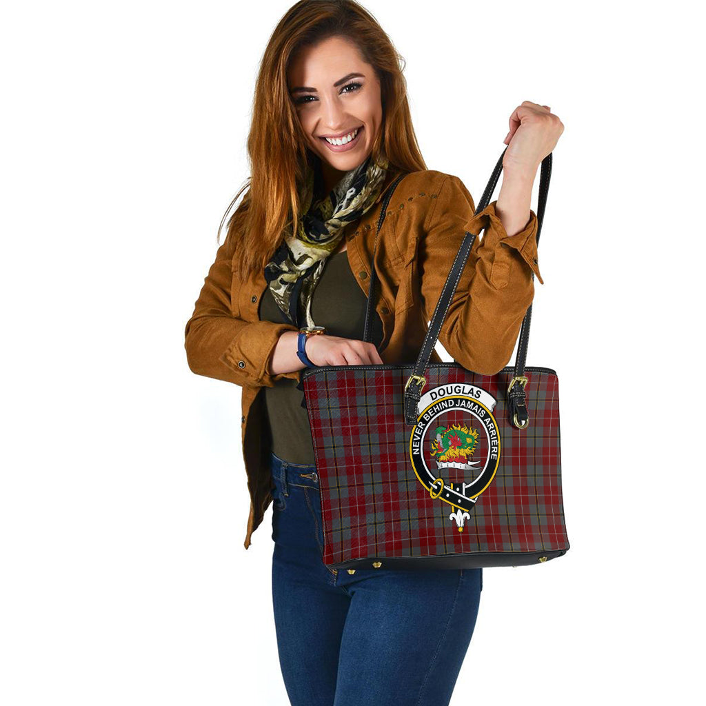 douglas-ancient-red-tartan-leather-tote-bag-with-family-crest