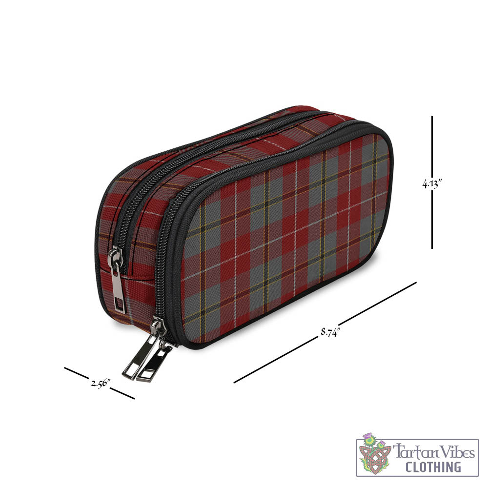 Tartan Vibes Clothing Douglas Ancient Red Tartan Pen and Pencil Case