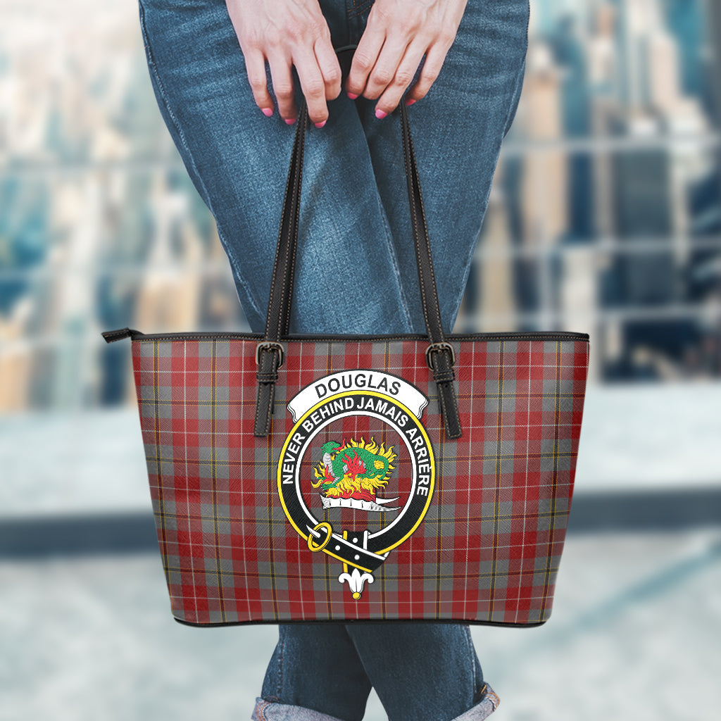 douglas-ancient-red-tartan-leather-tote-bag-with-family-crest