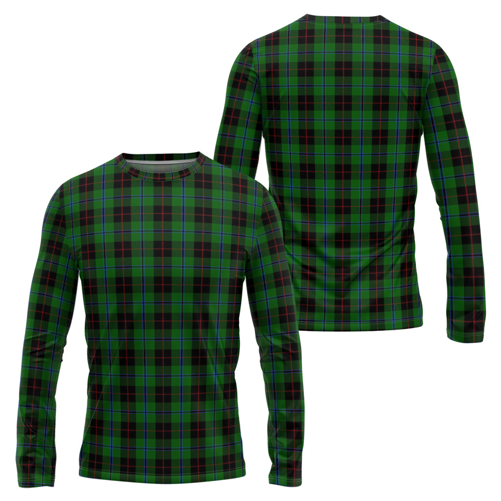 douglas-black-tartan-long-sleeve-t-shirt