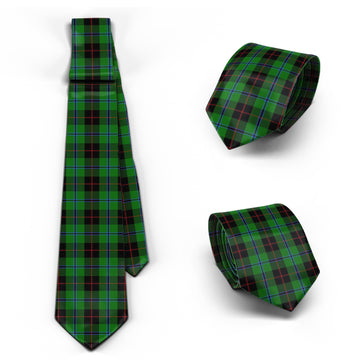 Douglas Black Tartan Classic Necktie