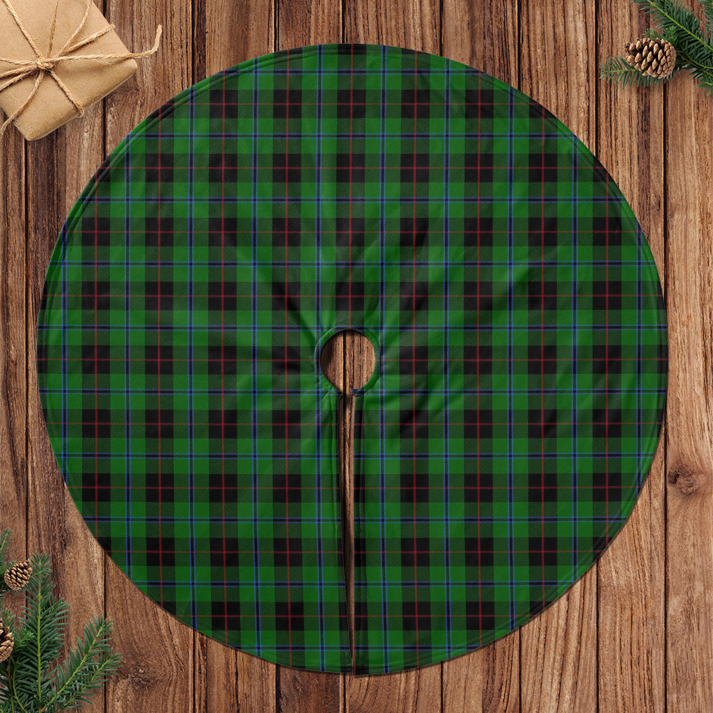 Douglas Black Tartan Christmas Tree Skirt - Tartanvibesclothing