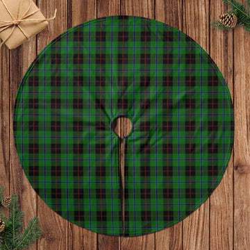 Douglas Black Tartan Christmas Tree Skirt