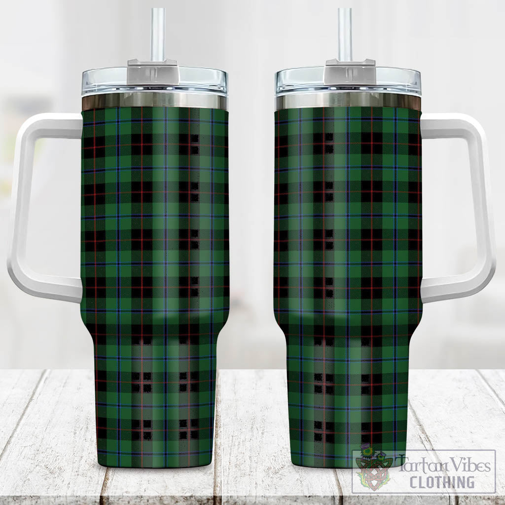 Tartan Vibes Clothing Douglas Black Tartan Tumbler with Handle