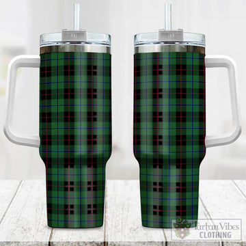 Douglas Black Tartan Tumbler with Handle