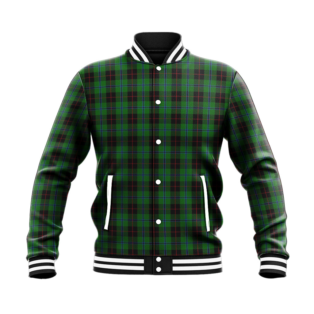 Douglas Black Tartan Baseball Jacket - Tartan Vibes Clothing