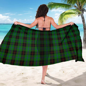 Douglas Black Tartan Sarong