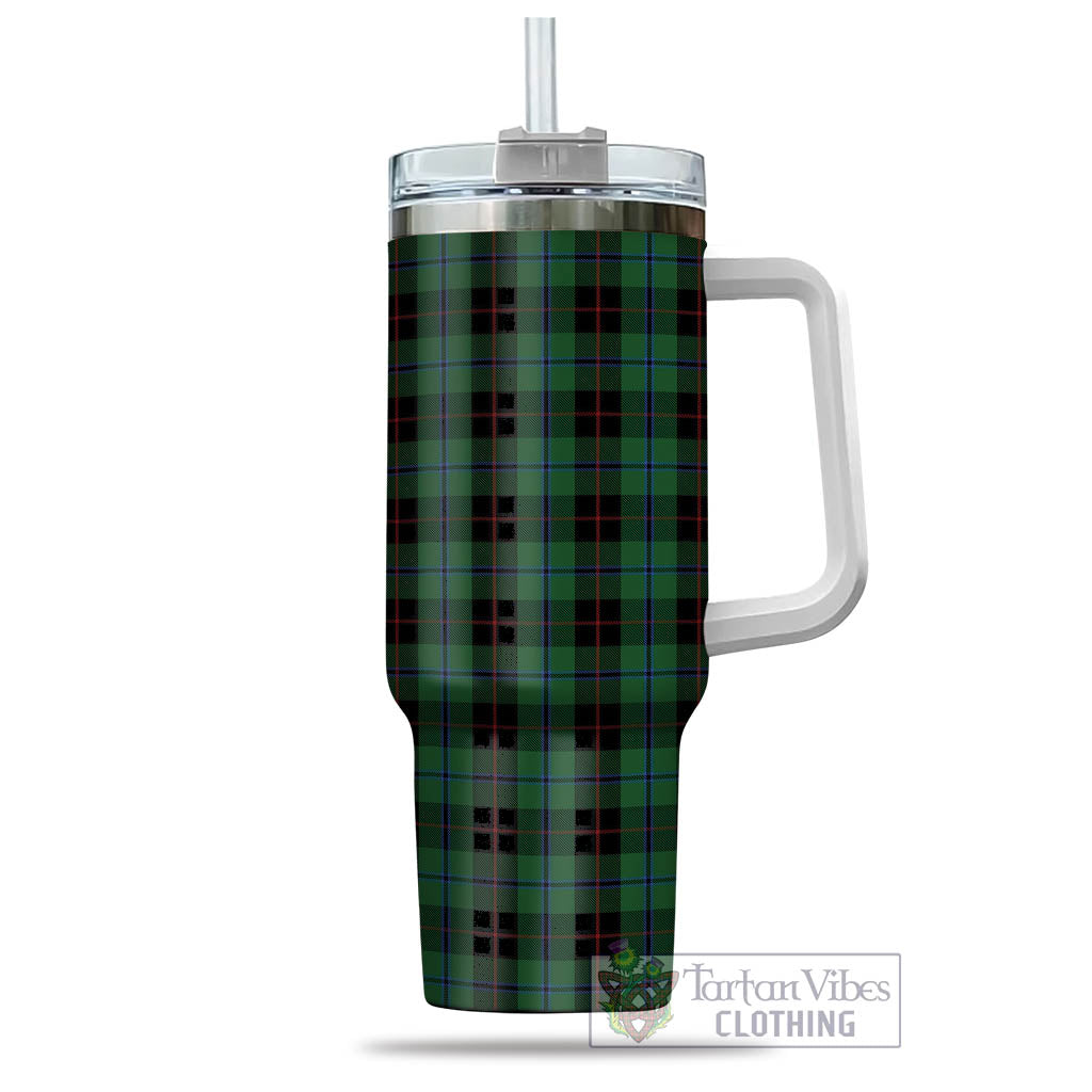 Tartan Vibes Clothing Douglas Black Tartan Tumbler with Handle