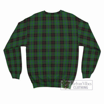 Douglas Black Tartan Sweatshirt with Family Crest DNA In Me Style