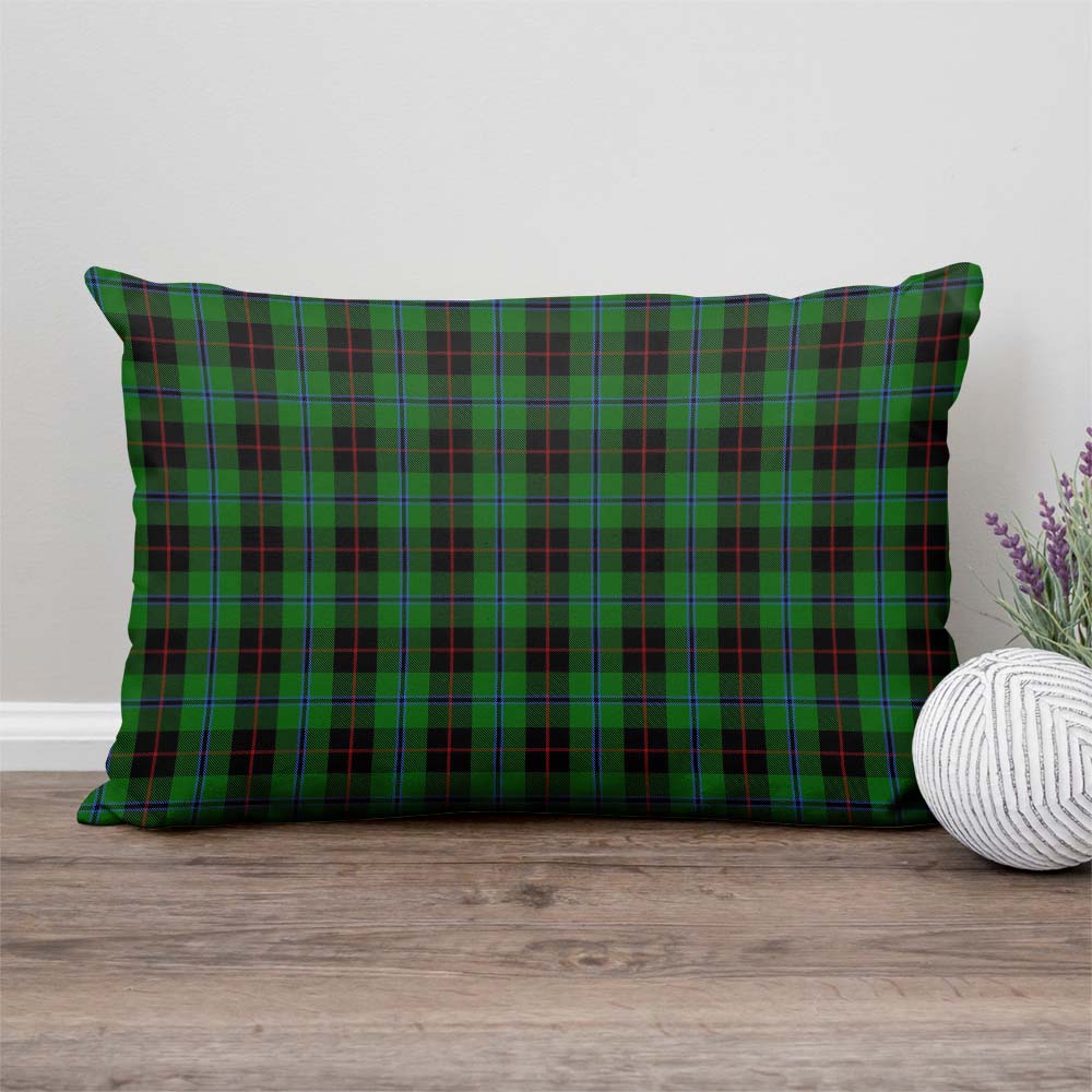 Douglas Black Tartan Pillow Cover Rectangle Pillow Cover - Tartanvibesclothing