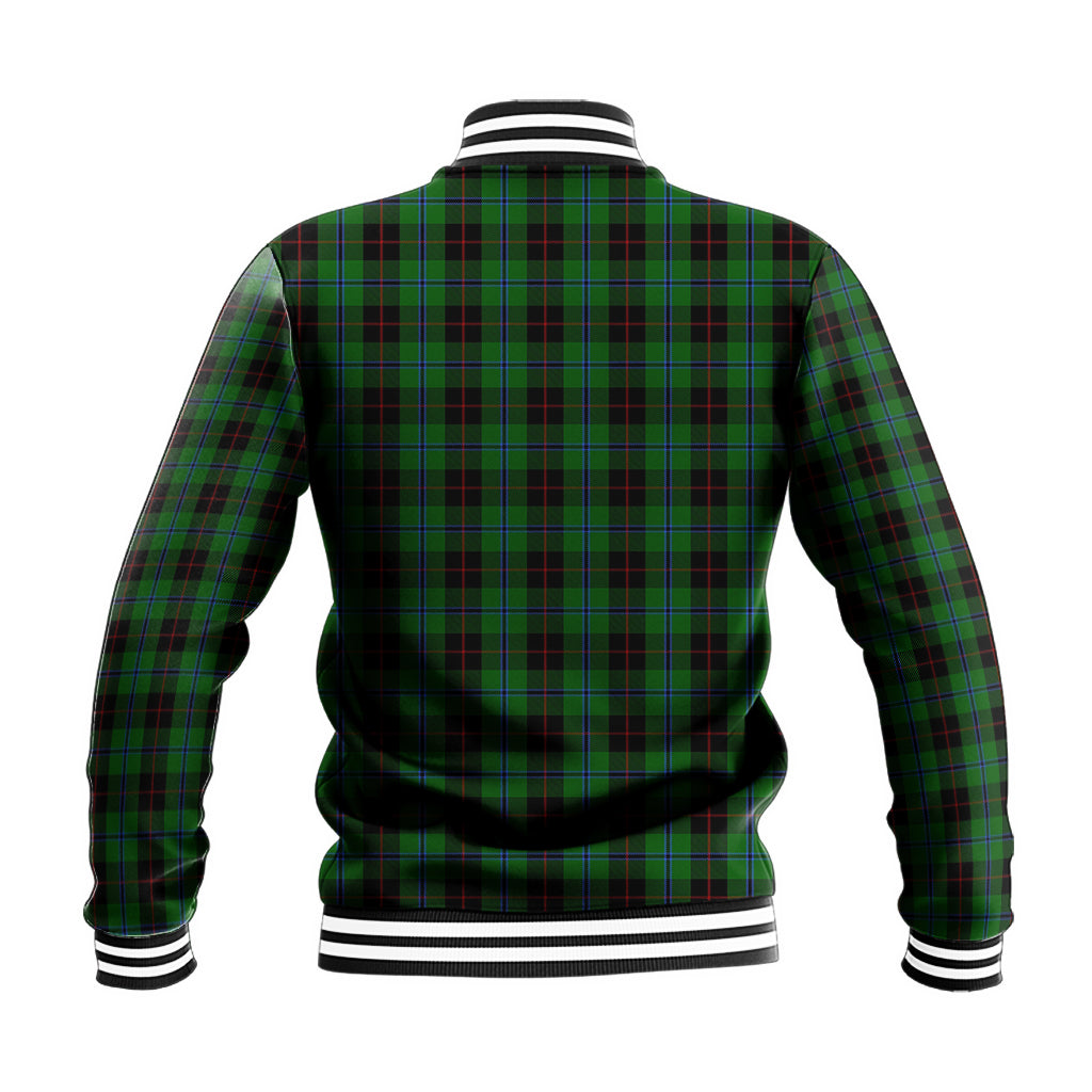 Douglas Black Tartan Baseball Jacket - Tartan Vibes Clothing