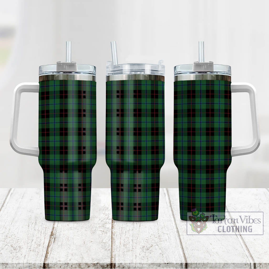 Tartan Vibes Clothing Douglas Black Tartan Tumbler with Handle