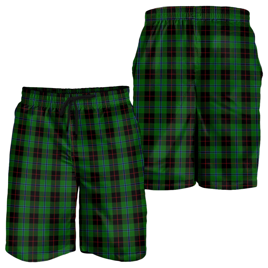 douglas-black-tartan-mens-shorts