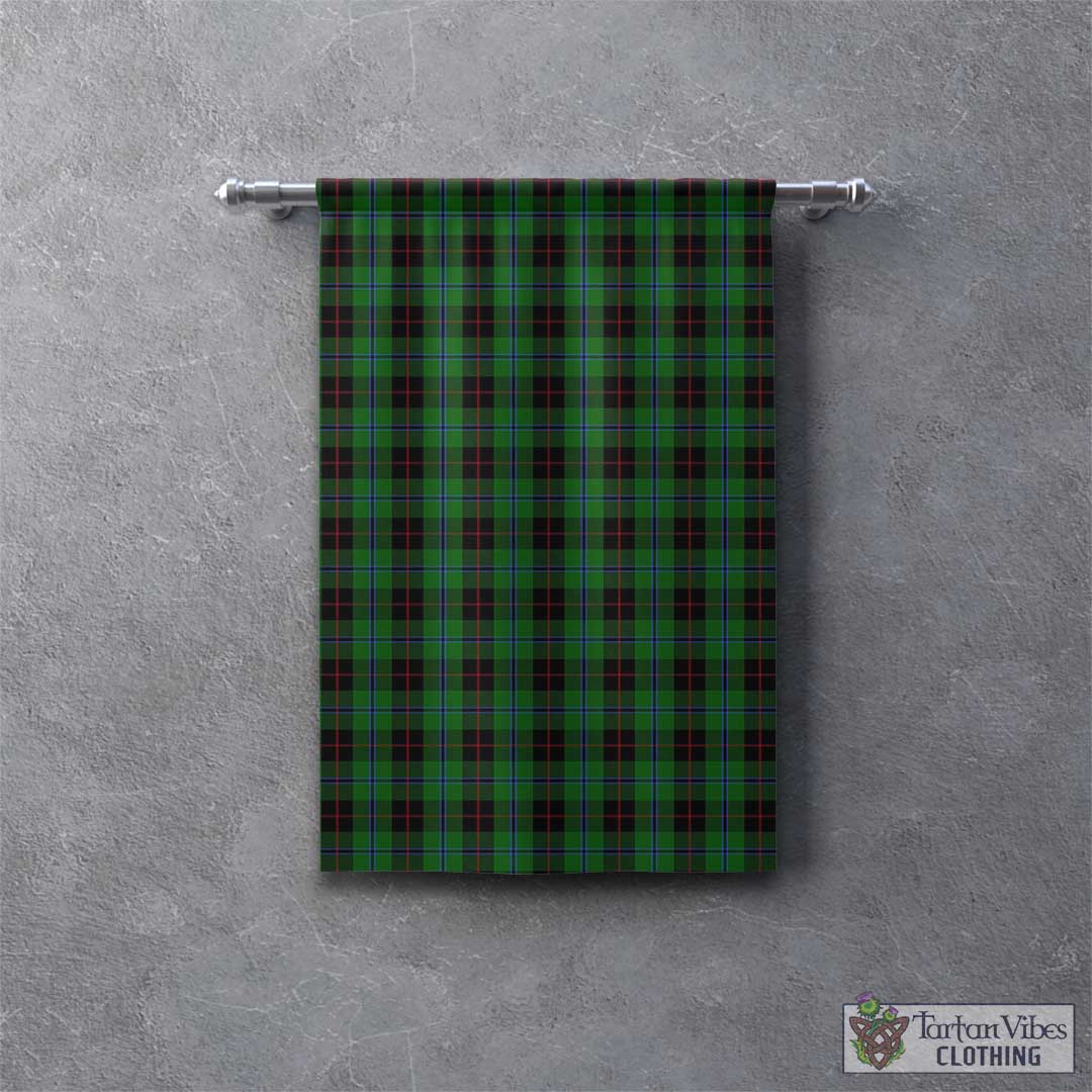 Tartan Vibes Clothing Douglas Black Tartan Gonfalon, Tartan Banner