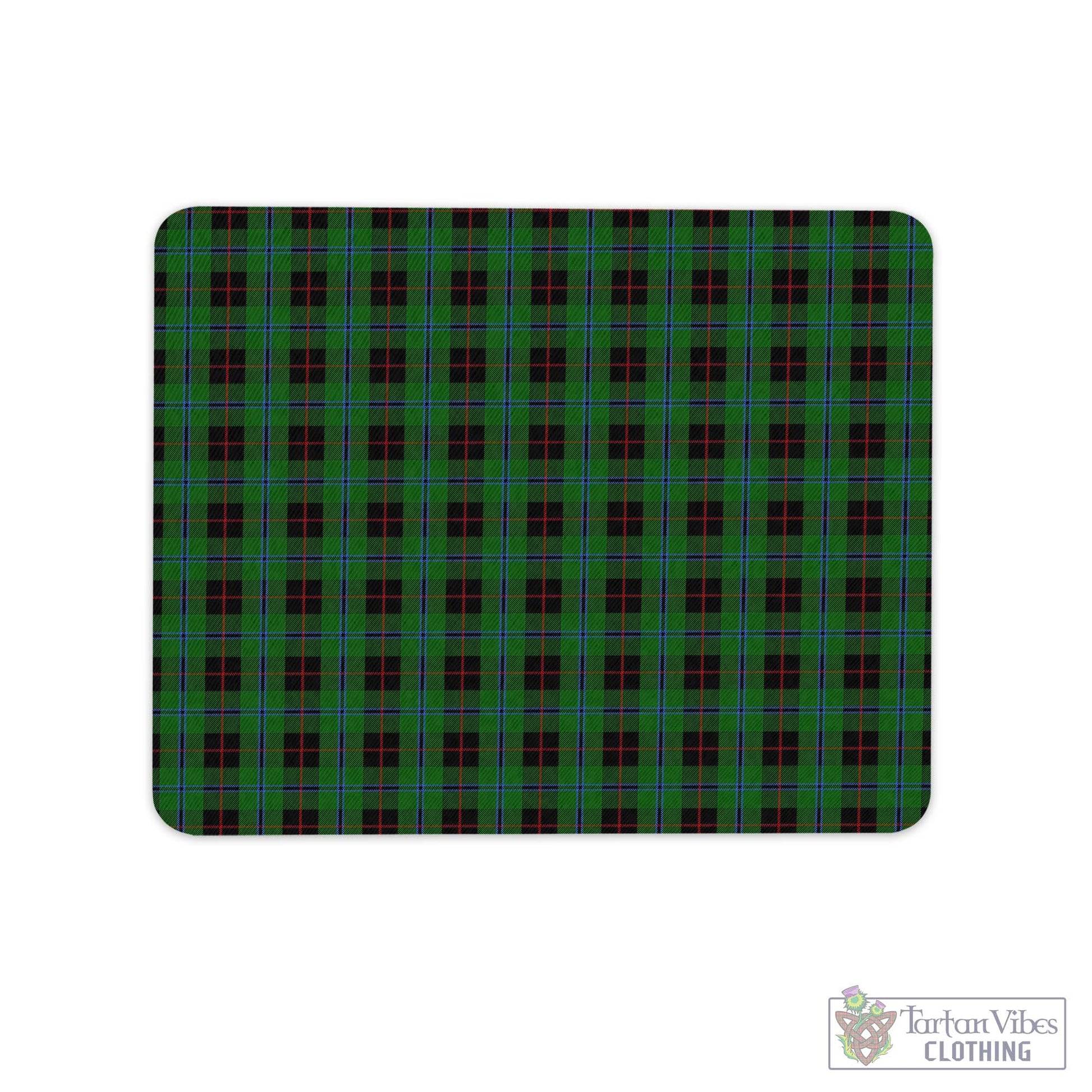 Tartan Vibes Clothing Douglas Black Tartan Mouse Pad