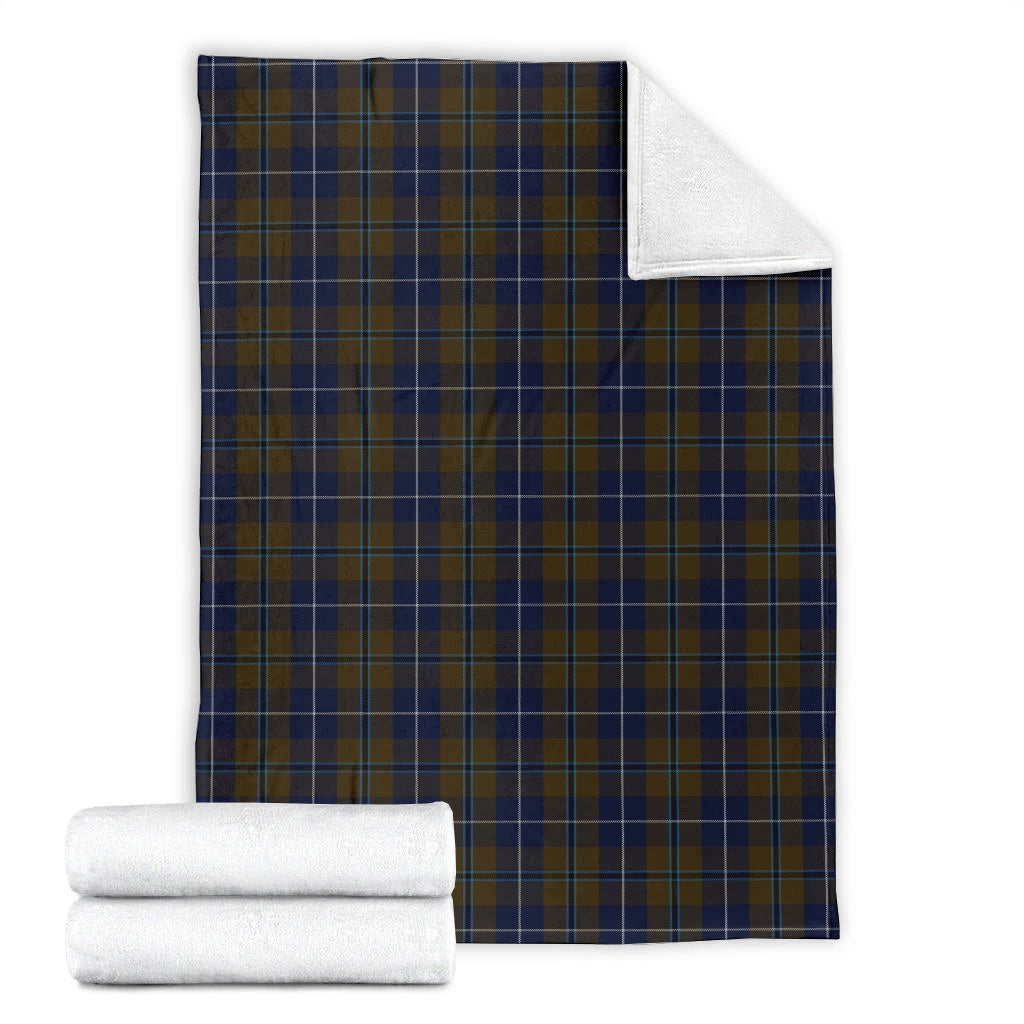 Douglas Brown Tartan Blanket X-Large 59 x 79 inches 150 x 200 cm - Tartan Vibes Clothing