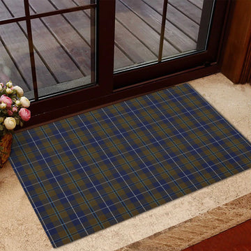 Douglas Brown Tartan Door Mat