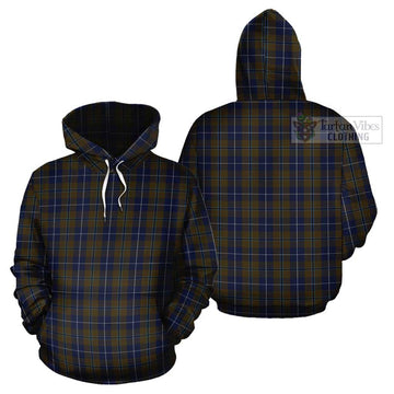 Douglas Brown Tartan Cotton Hoodie