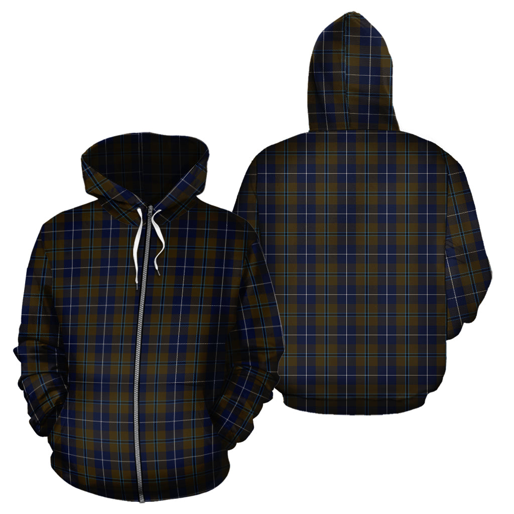 Douglas Brown Tartan Hoodie - Tartan Vibes Clothing