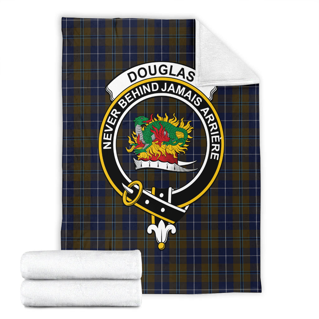 douglas-brown-tartab-blanket-with-family-crest