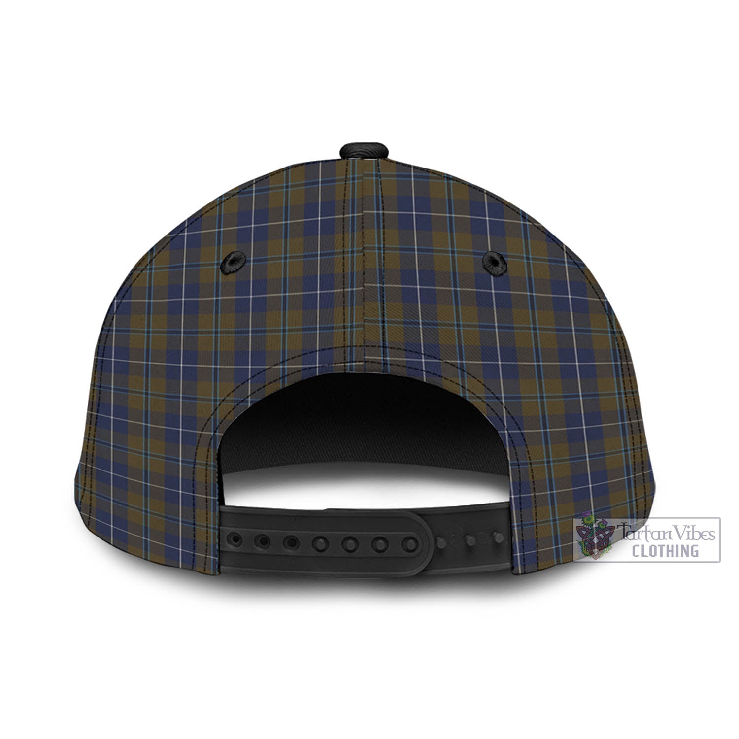 Tartan Vibes Clothing Douglas Brown Tartan Classic Cap with Family Crest In Me Style