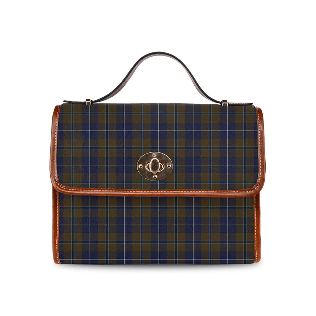 douglas-brown-tartan-leather-strap-waterproof-canvas-bag