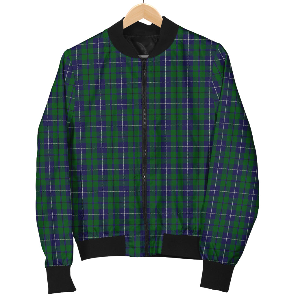 douglas-green-tartan-bomber-jacket