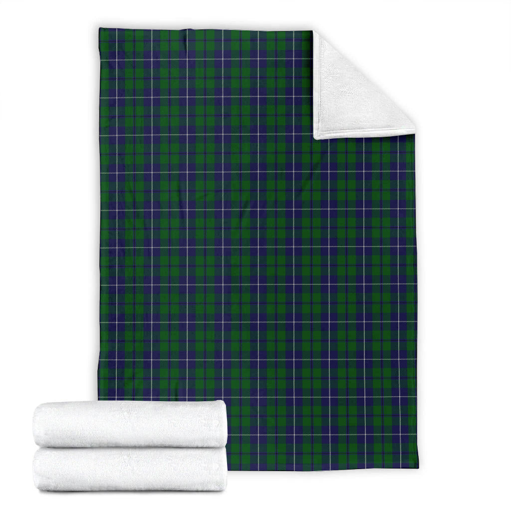 douglas-green-tartan-blanket