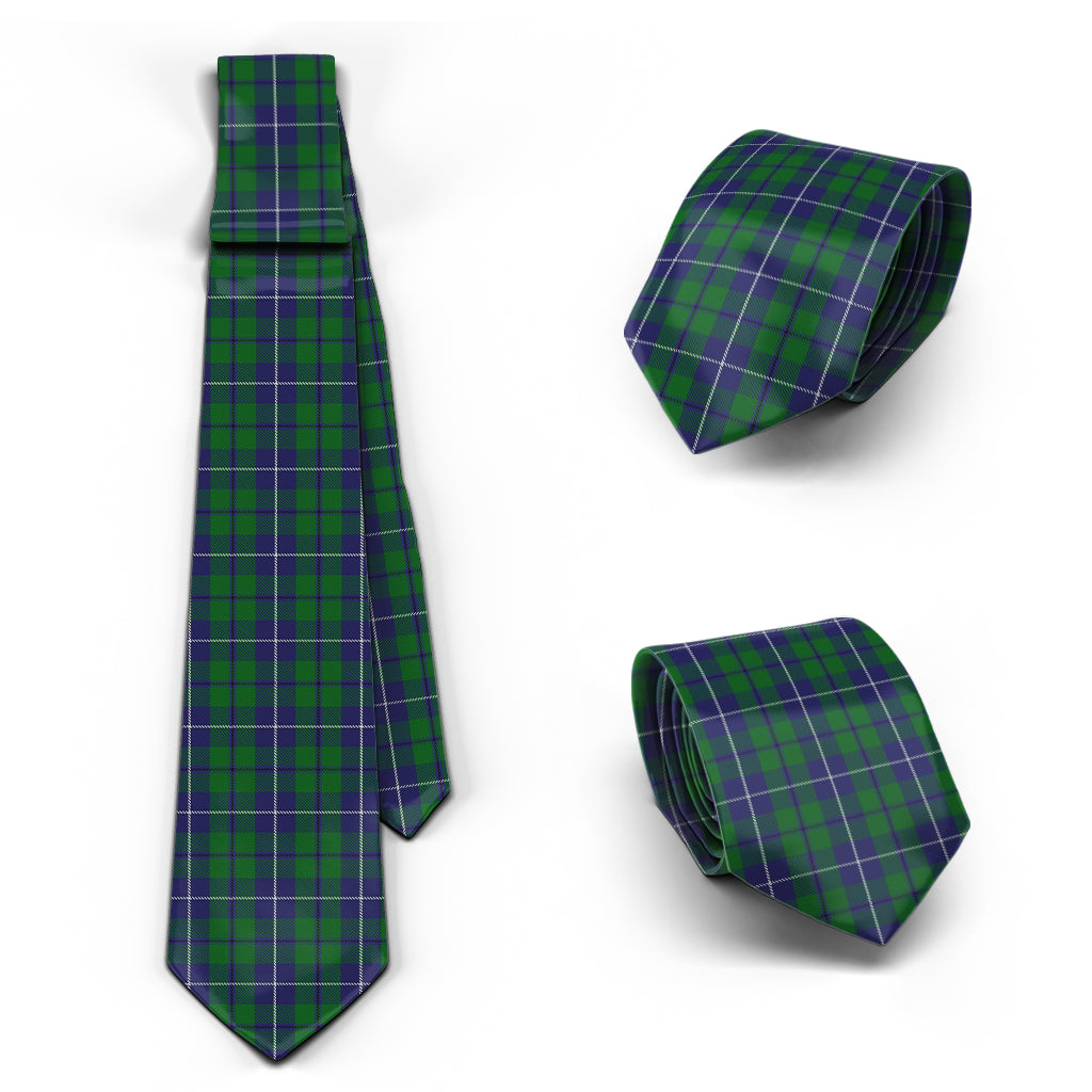 Douglas Green Tartan Classic Necktie Necktie One Size - Tartan Vibes Clothing