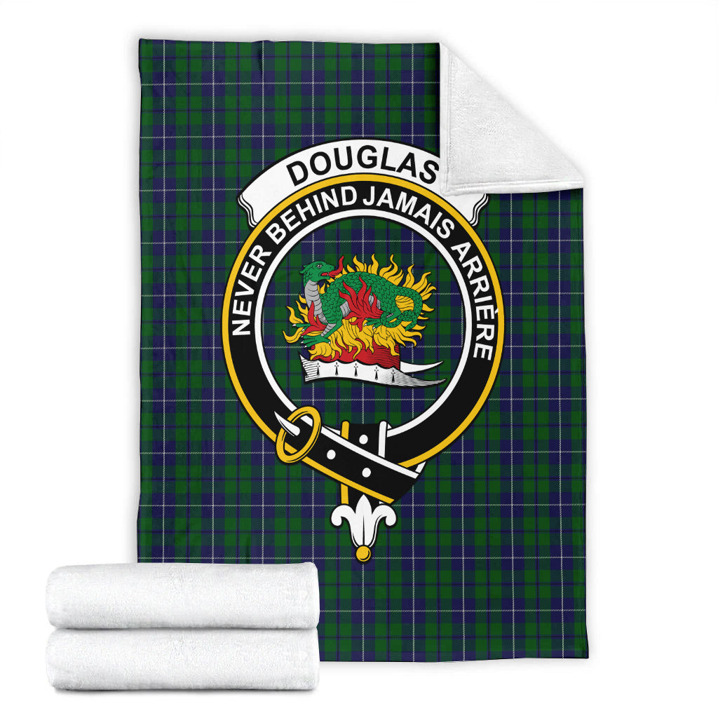 douglas-green-tartab-blanket-with-family-crest