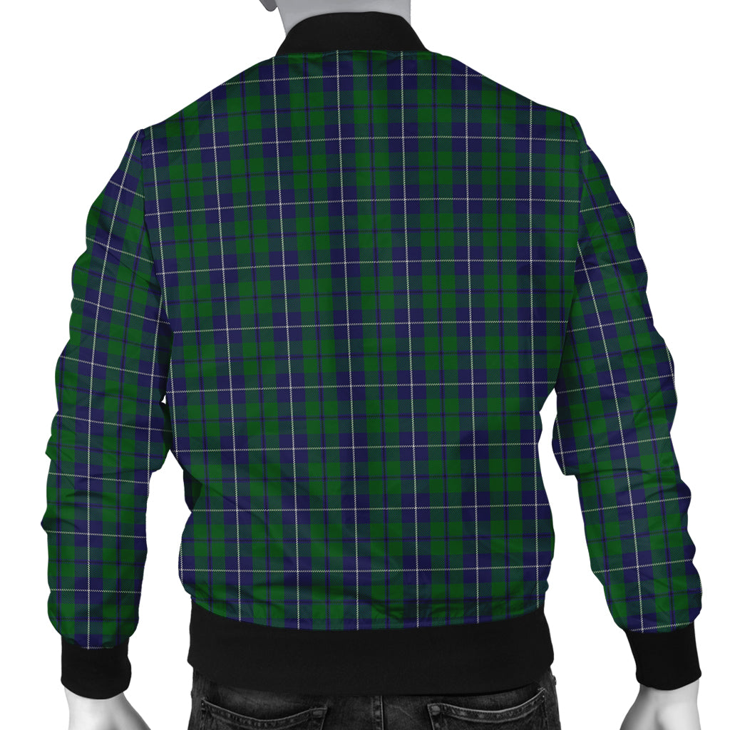 douglas-green-tartan-bomber-jacket