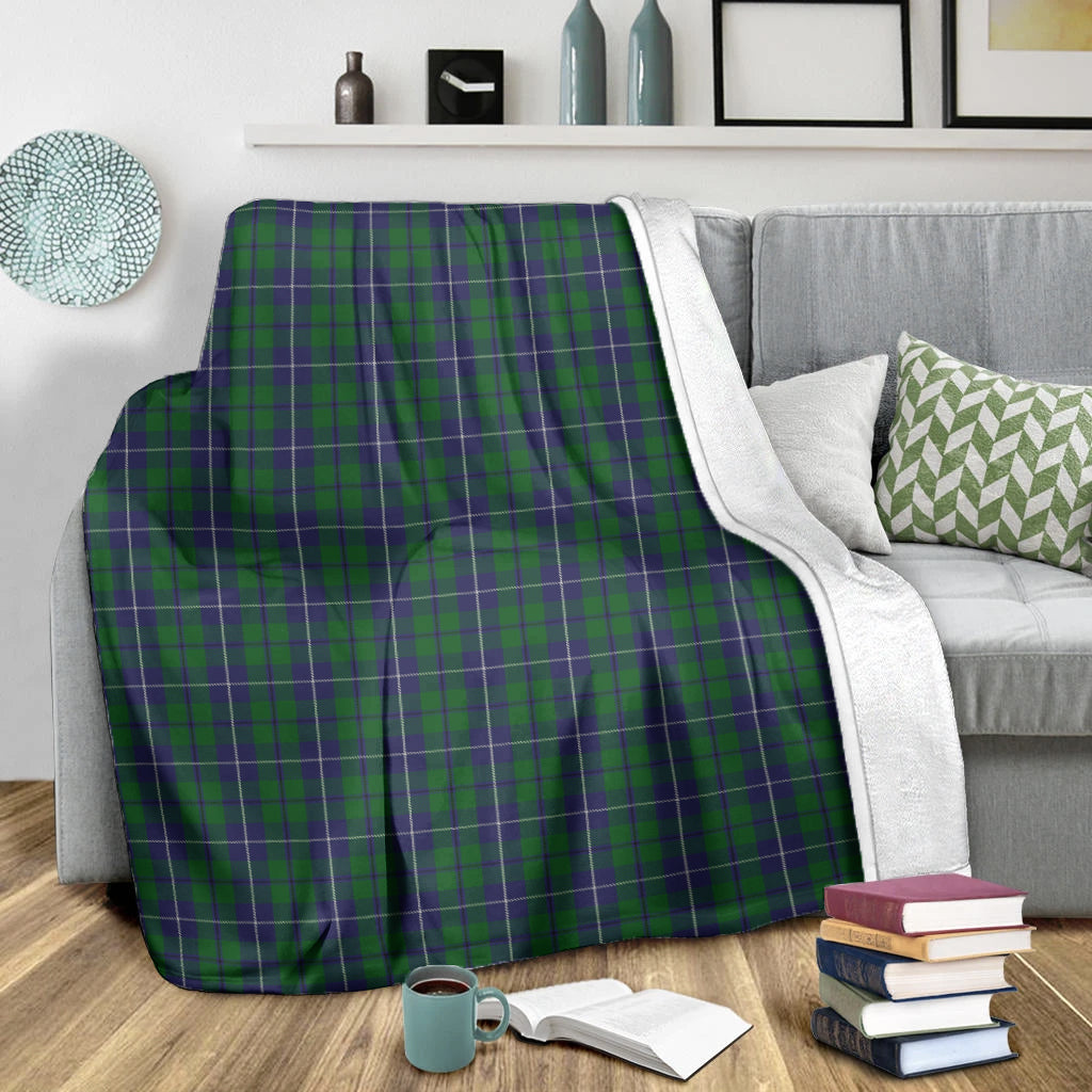 Douglas Green Tartan Blanket - Tartan Vibes Clothing