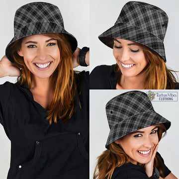 Douglas Grey Tartan Bucket Hat