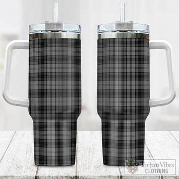 Douglas Grey Tartan Tumbler with Handle