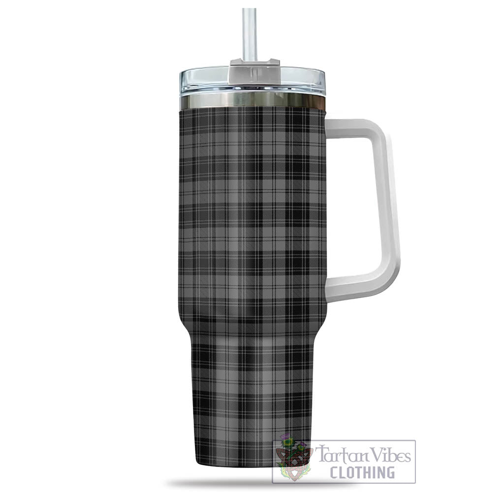 Tartan Vibes Clothing Douglas Grey Tartan Tumbler with Handle