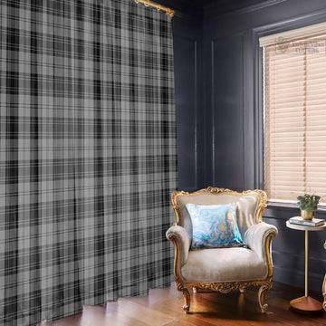 Douglas Grey Tartan Window Curtain