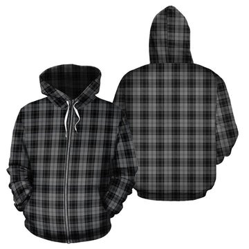 Douglas Grey Tartan Hoodie