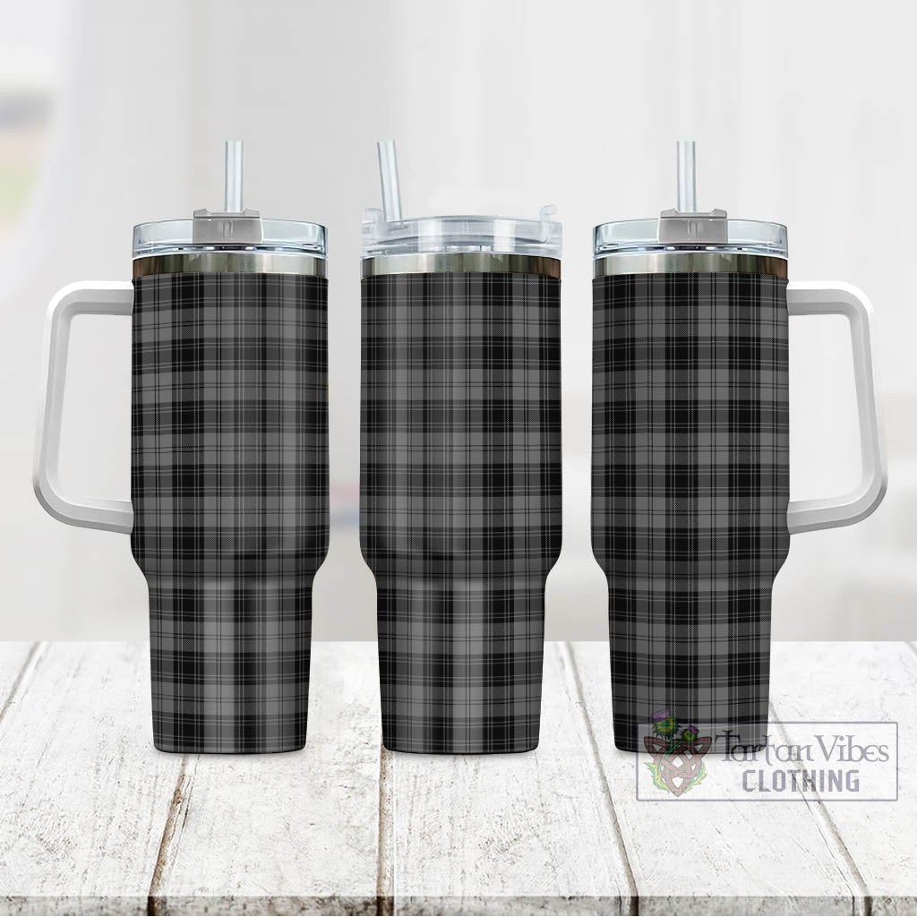 Tartan Vibes Clothing Douglas Grey Tartan Tumbler with Handle