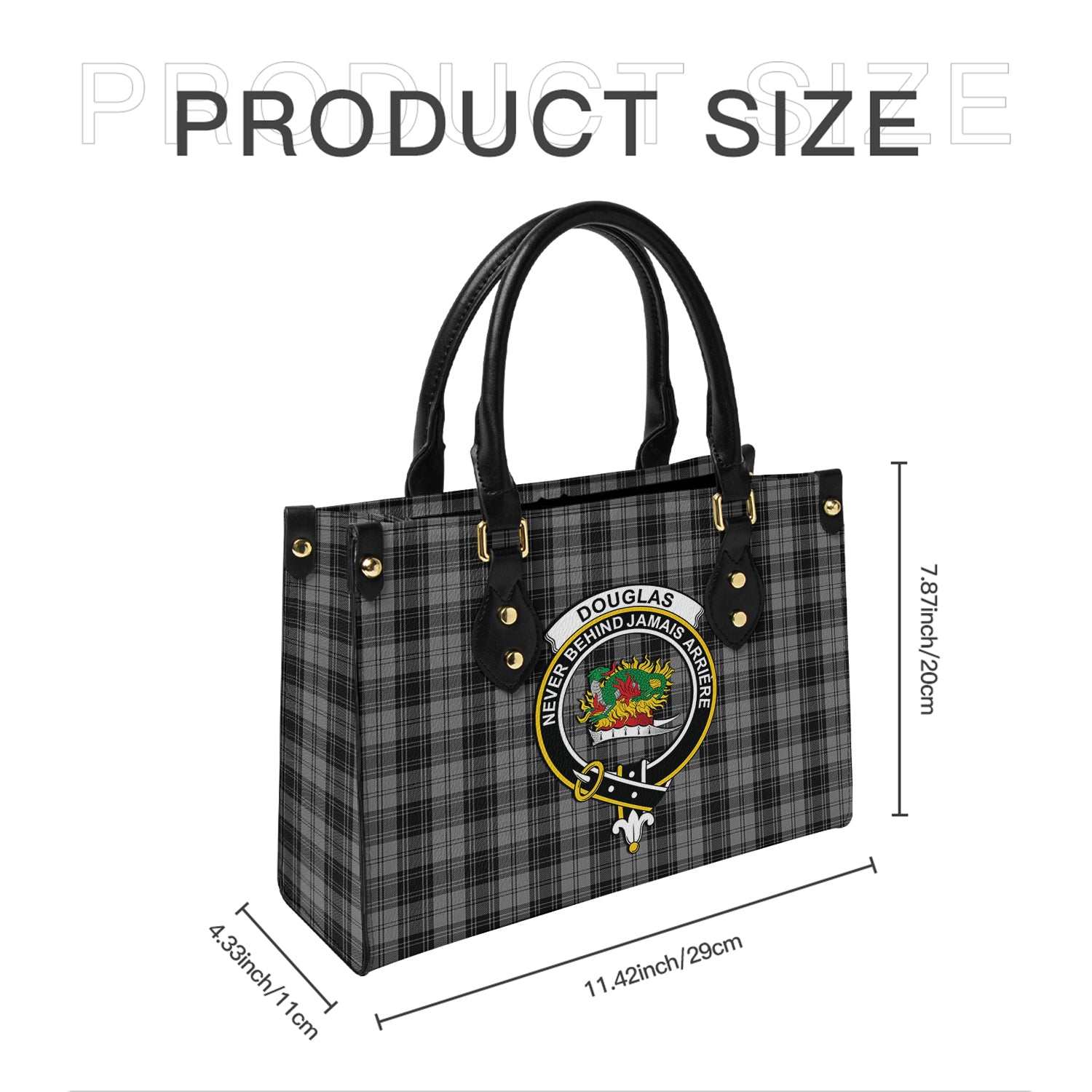 douglas-grey-tartan-leather-bag-with-family-crest