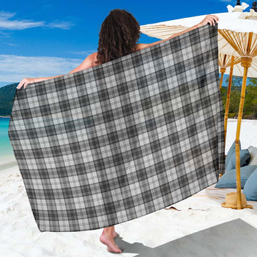 Douglas Grey Modern Tartan Sarong